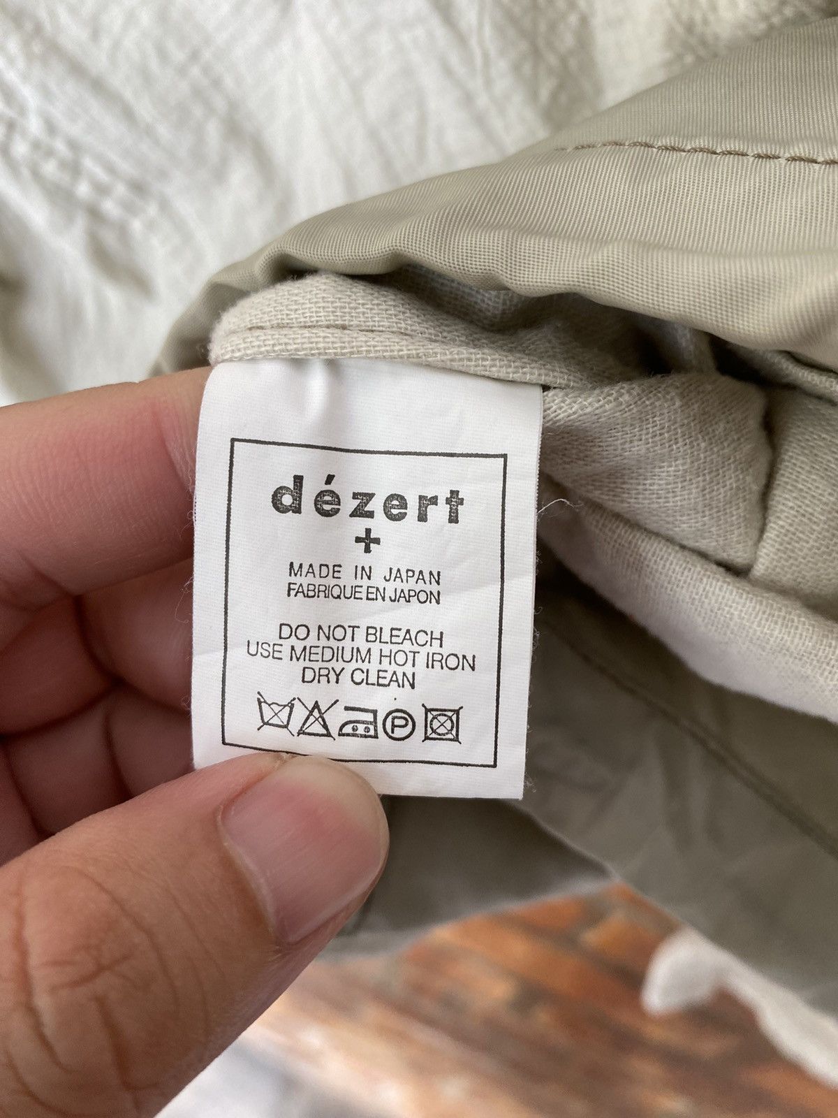 Dezert Vtg DEZERT + Japan wrinkle pullover zipper jacket Size US M / EU 48-50 / 2 - 13 Thumbnail