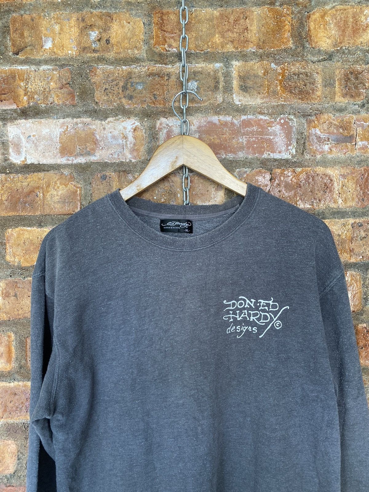 Ed Hardy Y2K Ed Hardy x Peace Project japan skull sweatshirt Size US L / EU 52-54 / 3 - 5 Thumbnail