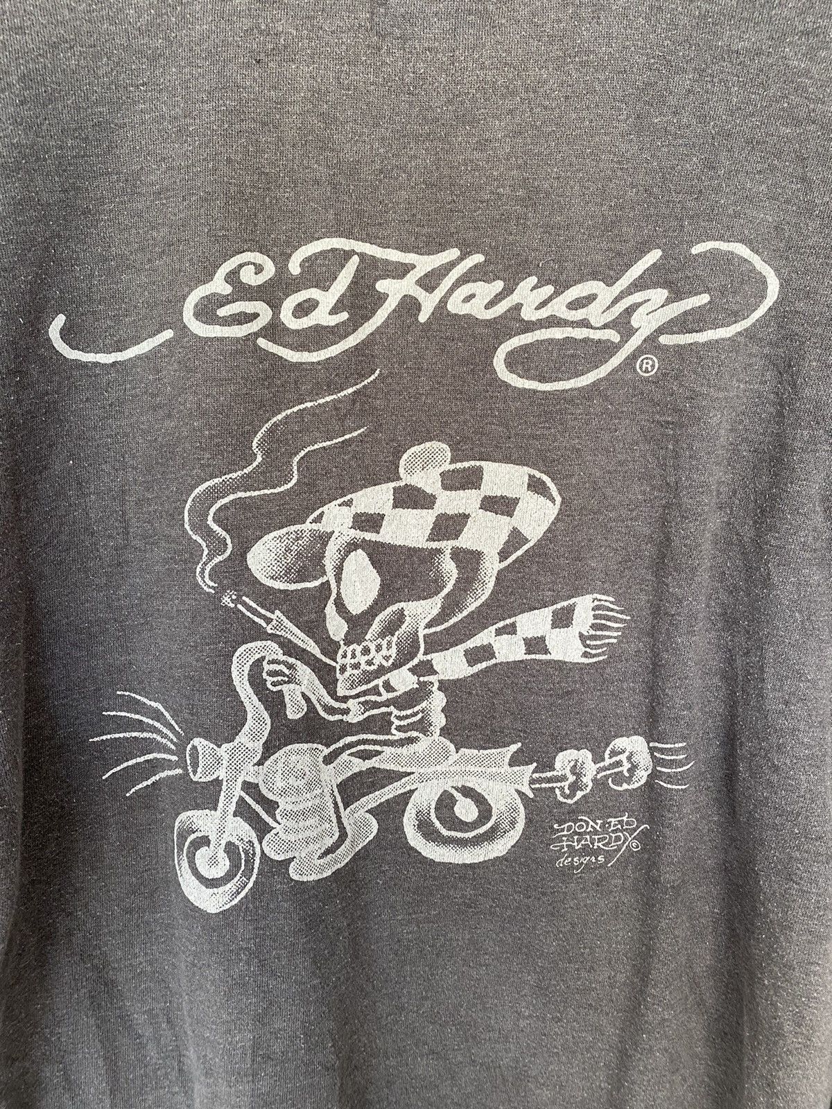 Ed Hardy Y2K Ed Hardy x Peace Project japan skull sweatshirt Size US L / EU 52-54 / 3 - 3 Thumbnail