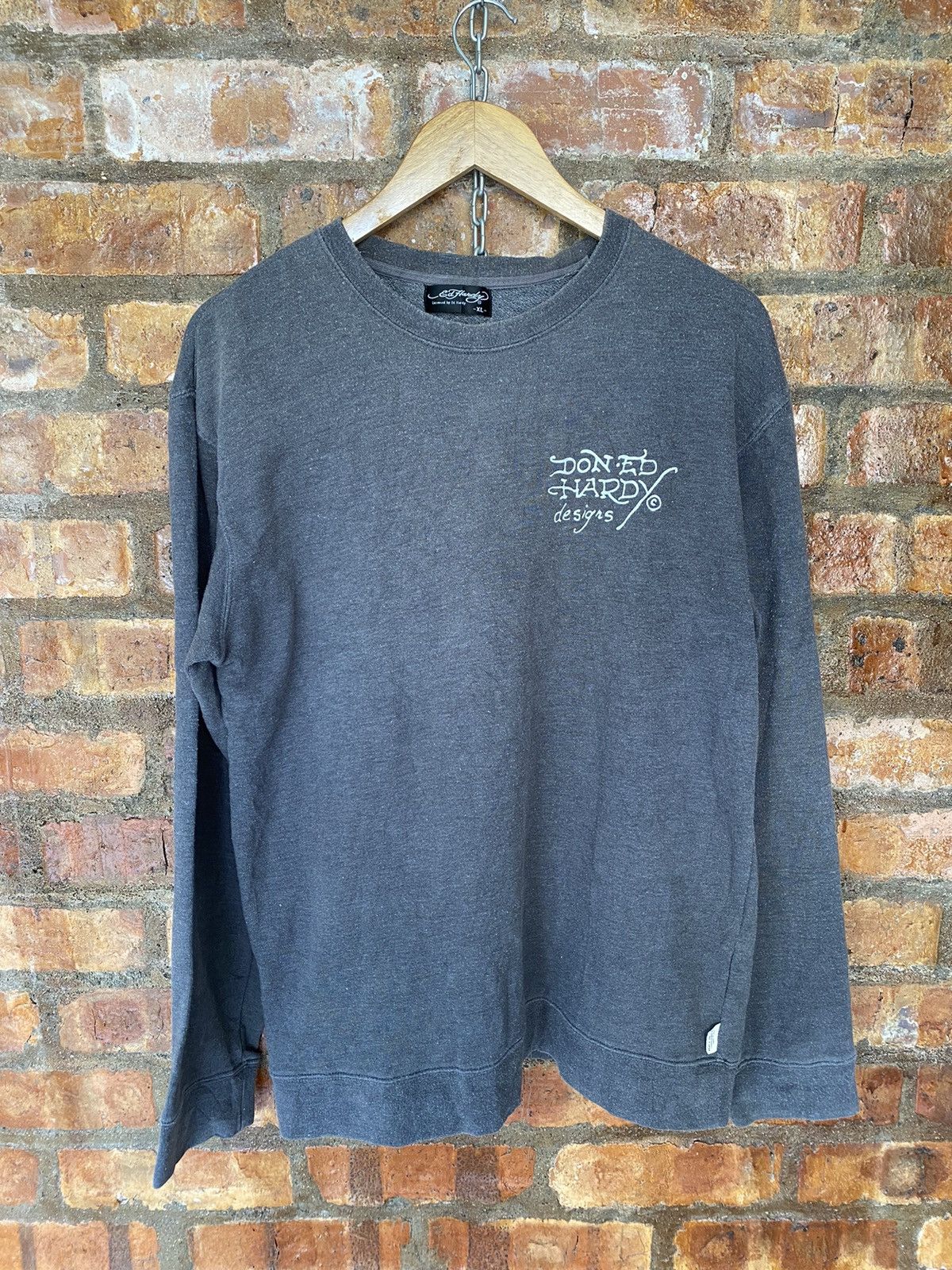 Ed Hardy Y2K Ed Hardy x Peace Project japan skull sweatshirt Size US L / EU 52-54 / 3 - 4 Thumbnail