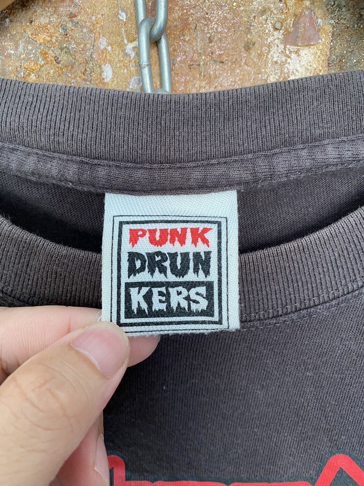 20471120 × Japanese Brand Punk Drunker Vs Wrestling tee Size US XL / EU 56 / 4 - 8 Thumbnail