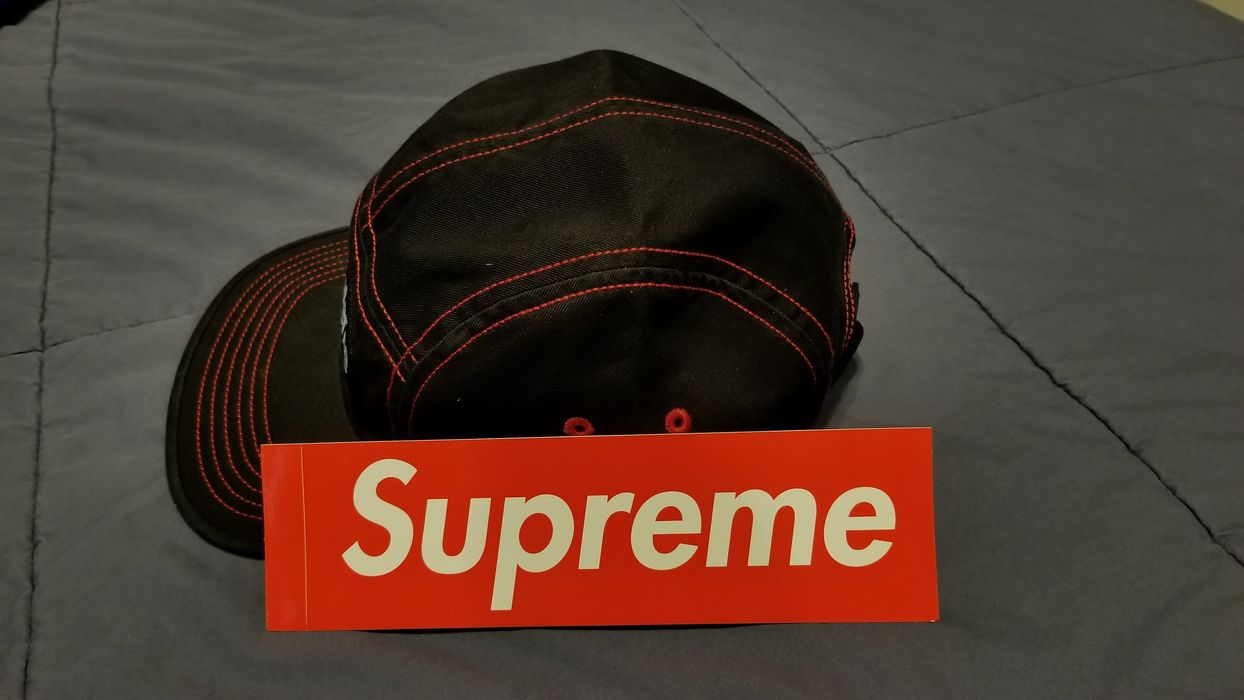 Supreme Contrast Stitch Camp Cap/Hat SS18 | Grailed