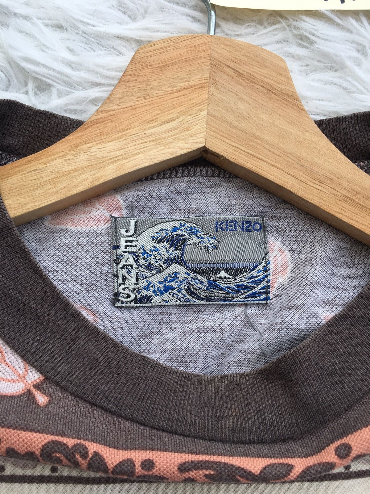 Kenzo Rare Vintage 90s Kenzo Floral Fullprint Allover Tshirt Size US L / EU 52-54 / 3 - 7 Thumbnail