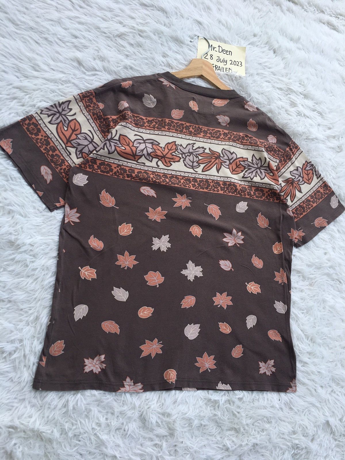 Kenzo Rare Vintage 90s Kenzo Floral Fullprint Allover Tshirt Size US L / EU 52-54 / 3 - 13 Thumbnail