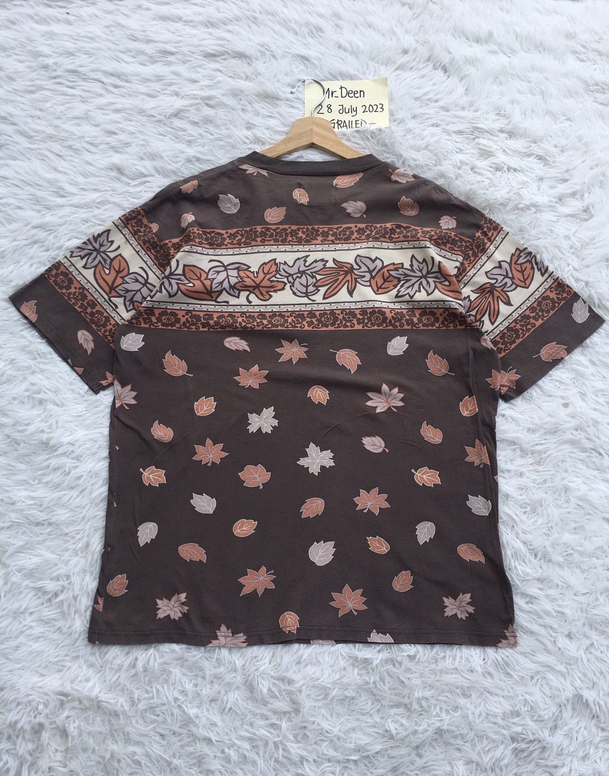 Kenzo Rare Vintage 90s Kenzo Floral Fullprint Allover Tshirt Size US L / EU 52-54 / 3 - 12 Thumbnail