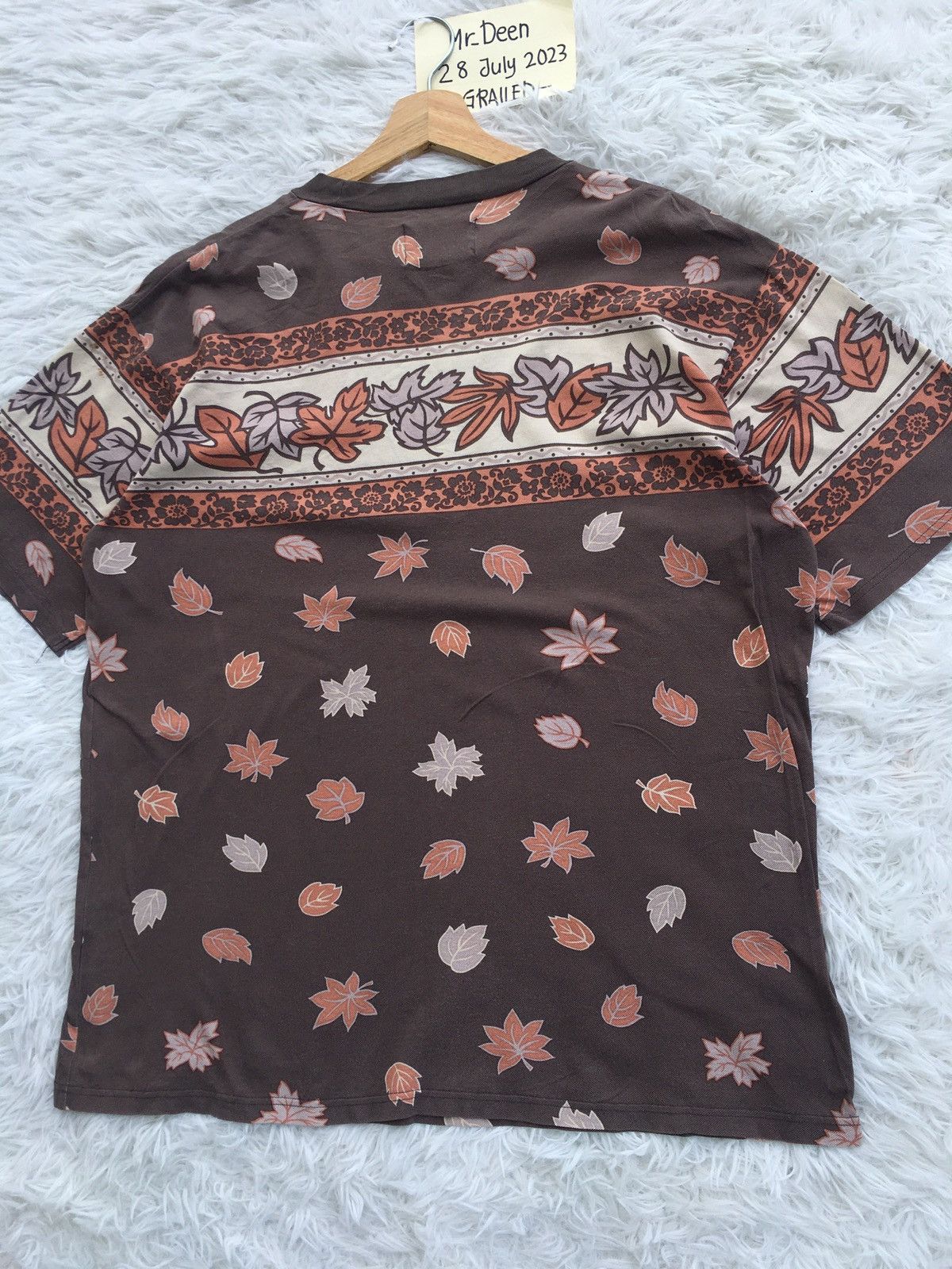 Kenzo Rare Vintage 90s Kenzo Floral Fullprint Allover Tshirt Size US L / EU 52-54 / 3 - 14 Thumbnail