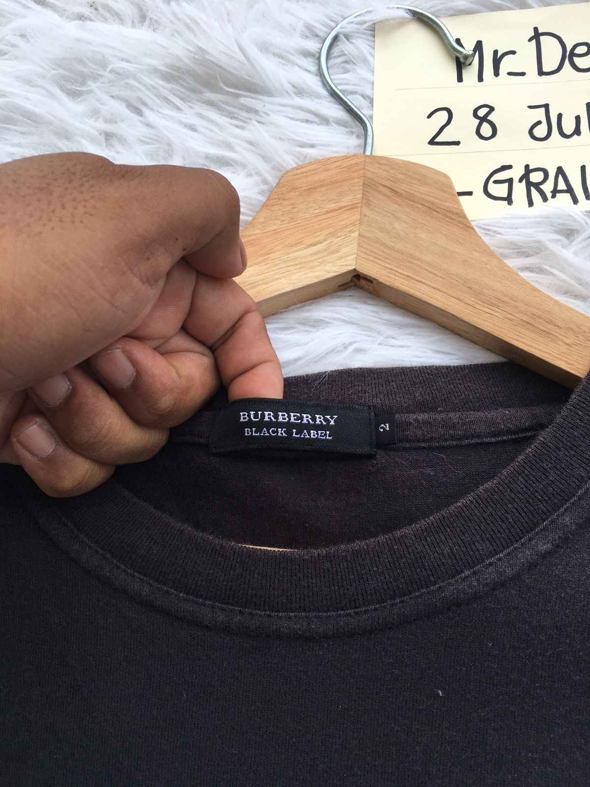 Burberry Rare Vintage Burberry Logo Tshirt Size US M / EU 48-50 / 2 - 8 Thumbnail