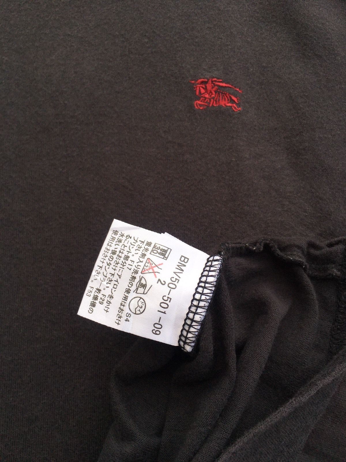 Burberry Rare Vintage Burberry Logo Tshirt Size US M / EU 48-50 / 2 - 10 Thumbnail