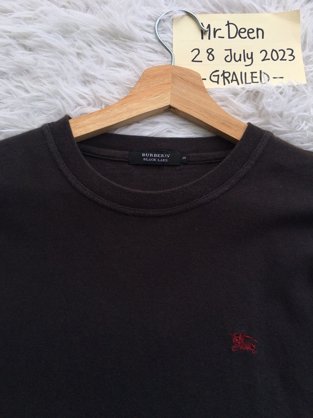 Burberry Rare Vintage Burberry Logo Tshirt Size US M / EU 48-50 / 2 - 7 Thumbnail