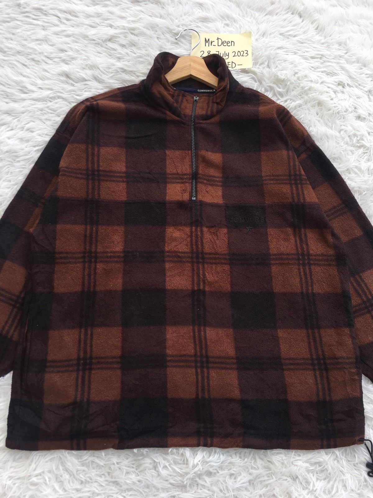 Converse Rare Vintage Converse Checkered Sweater Size US L / EU 52-54 / 3 - 6 Thumbnail