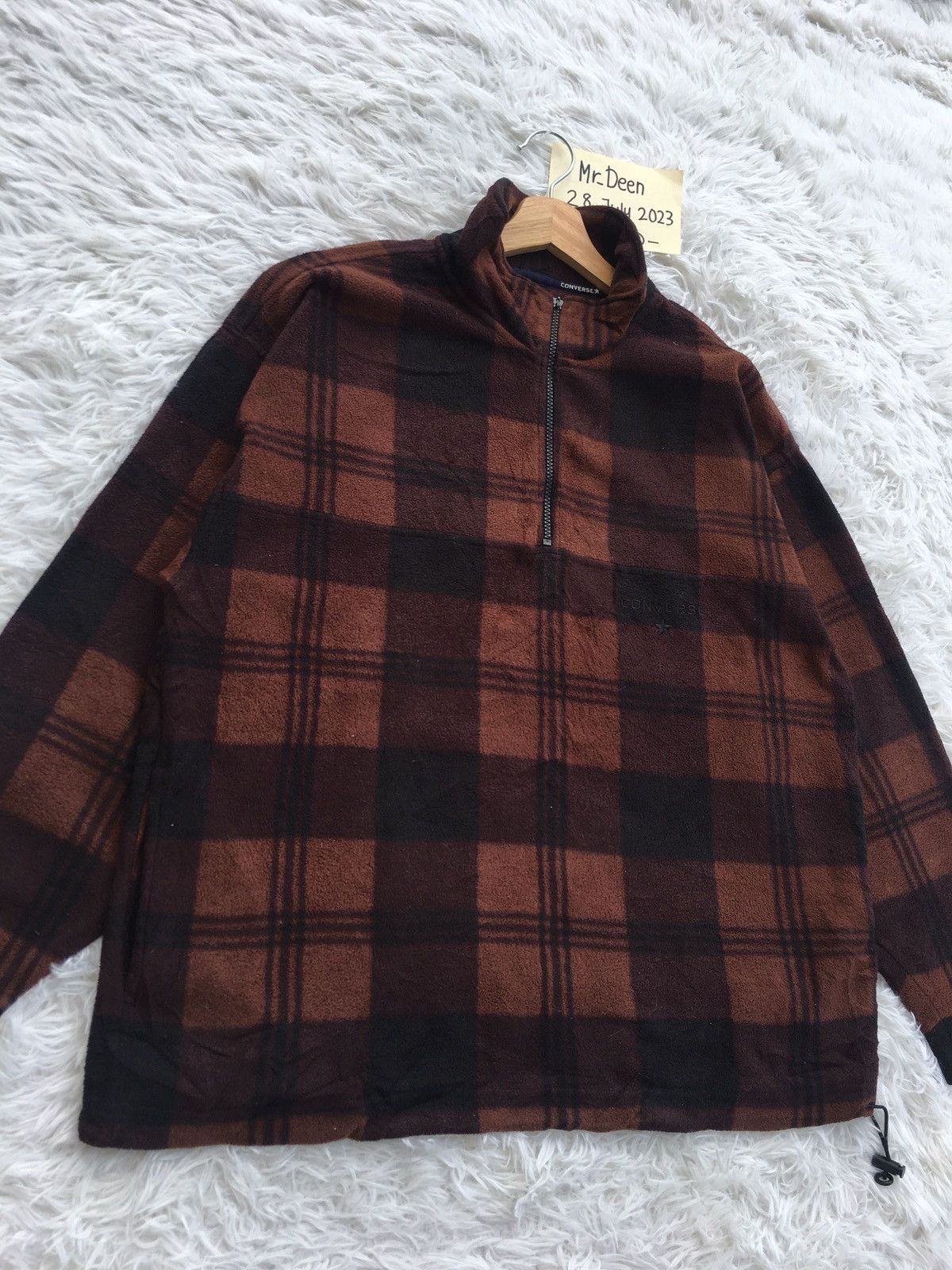 Converse Rare Vintage Converse Checkered Sweater Size US L / EU 52-54 / 3 - 4 Thumbnail
