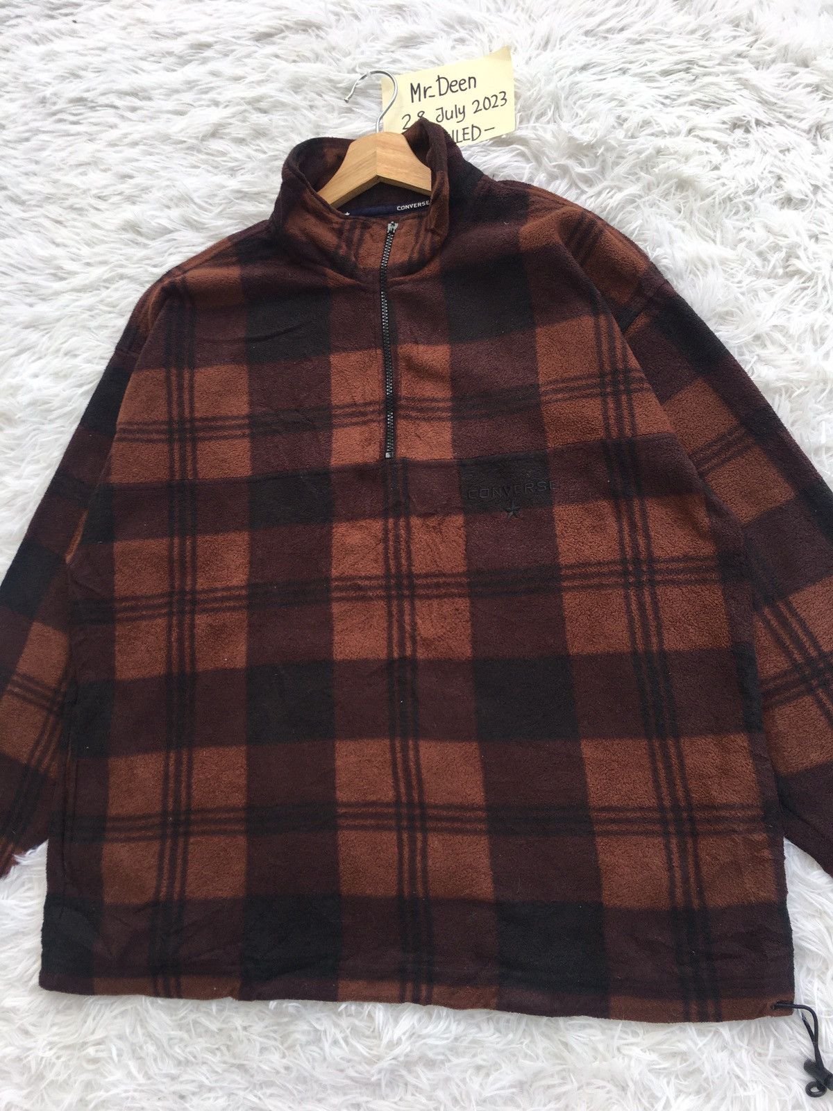 Converse Rare Vintage Converse Checkered Sweater Size US L / EU 52-54 / 3 - 5 Thumbnail