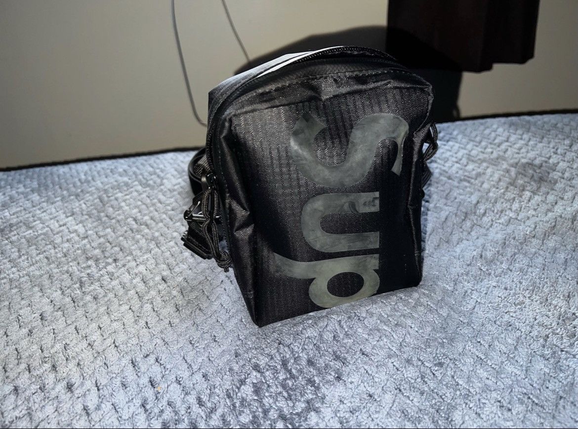 Pouch Ss21 Neck Pouch Supreme 2021 슈프림 넥 파우치 블랙 21SS