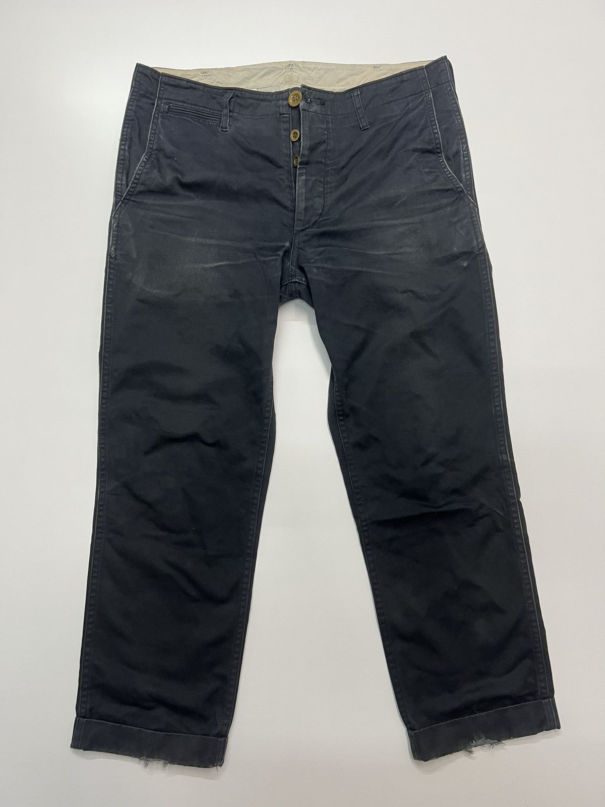 Visvim 🔥VISVIM CHINO PANT WITH BUCKLE BACK SIZE 33 Size US 33 - 1 Thumbnail