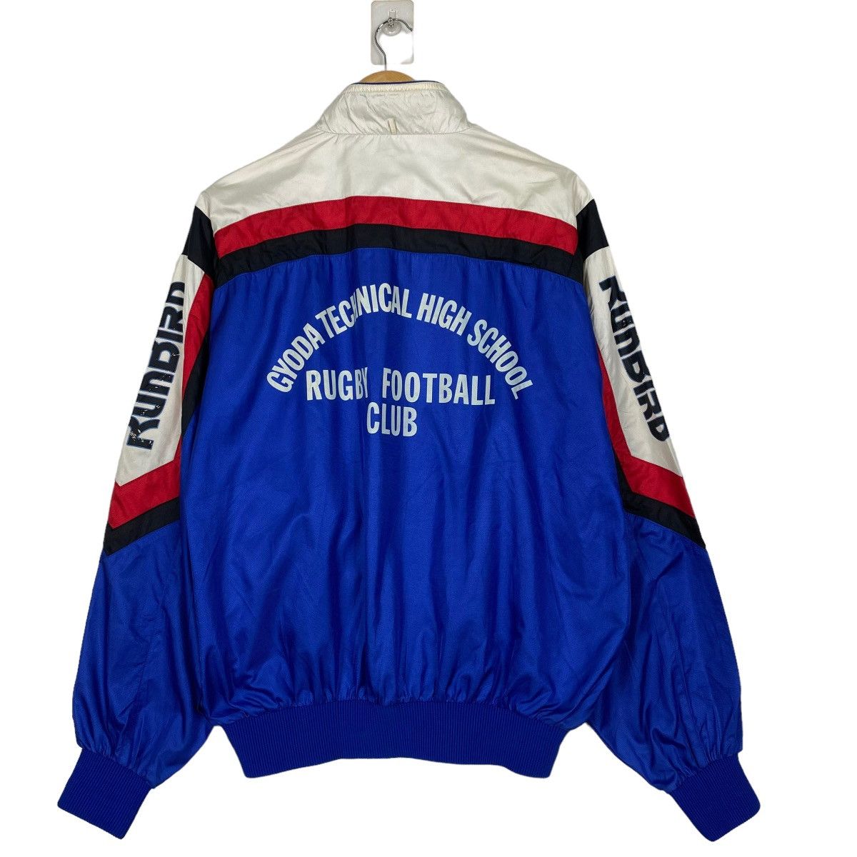Japanese Brand Vintage Runbird Mizuno Made In Japan Colour Block Jacket Size US M / EU 48-50 / 2 - 1 Thumbnail