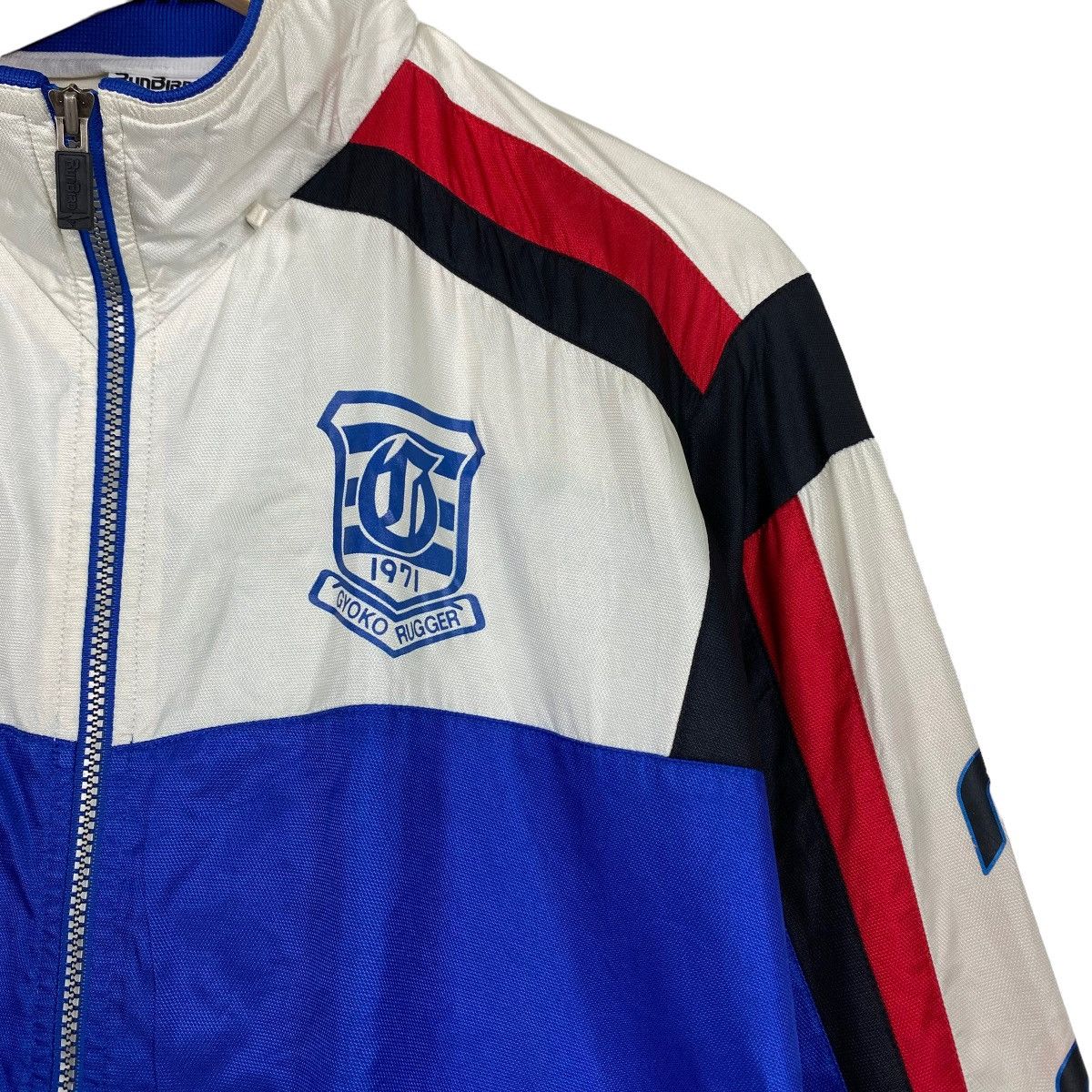 Japanese Brand Vintage Runbird Mizuno Made In Japan Colour Block Jacket Size US M / EU 48-50 / 2 - 6 Thumbnail