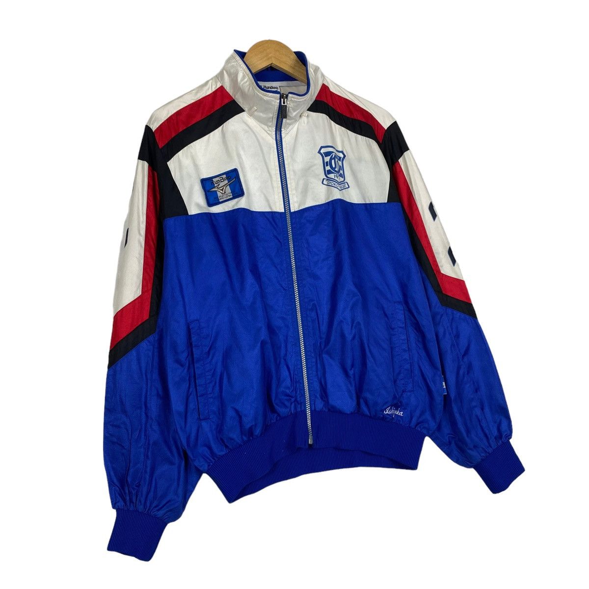 Japanese Brand Vintage Runbird Mizuno Made In Japan Colour Block Jacket Size US M / EU 48-50 / 2 - 8 Thumbnail