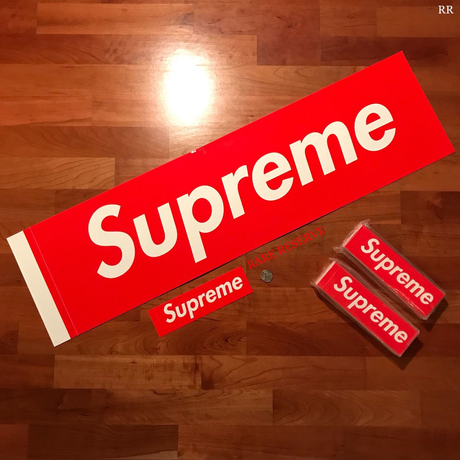 Supreme Supreme Oversized Big Box Logo Sticker Friends And Family Grailed