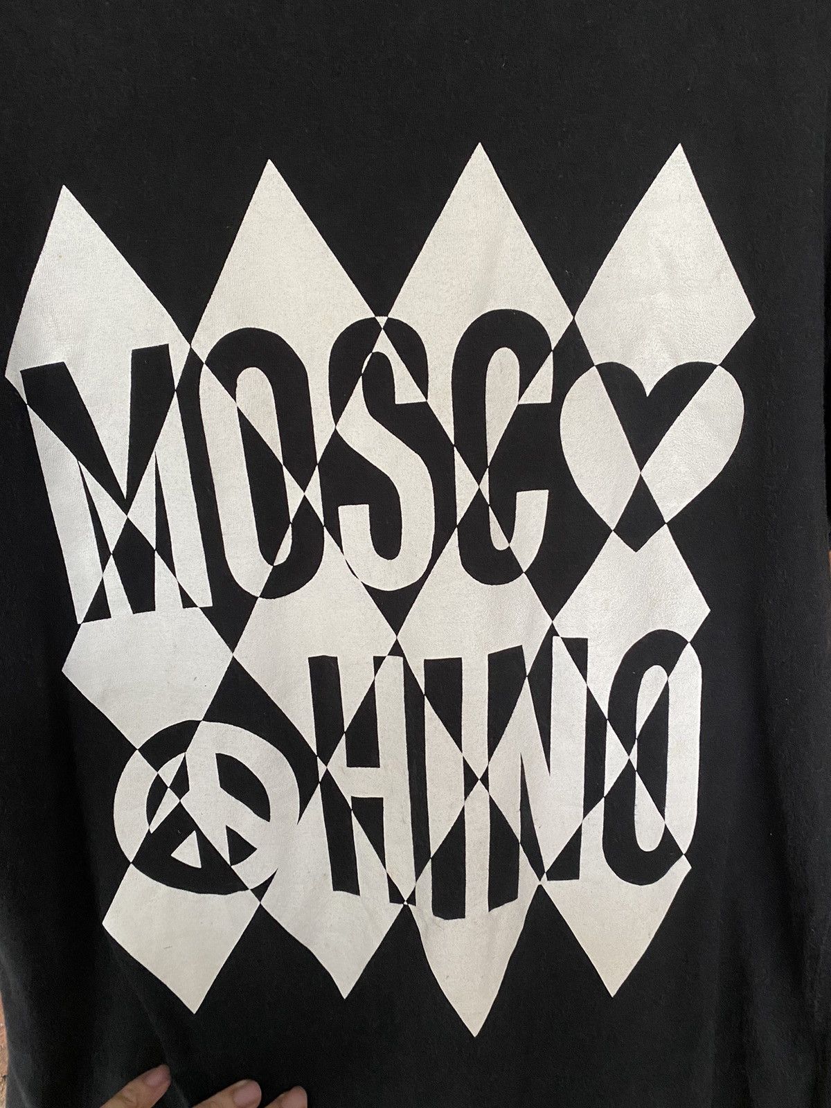 Moschino × Vintage 90s Iconic Diamonds Logo Size US M / EU 48-50 / 2 - 4 Thumbnail