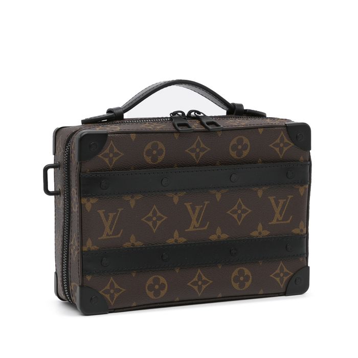 Louis Vuitton Canvas Monogram Macassar Handle Soft Trunk Louis