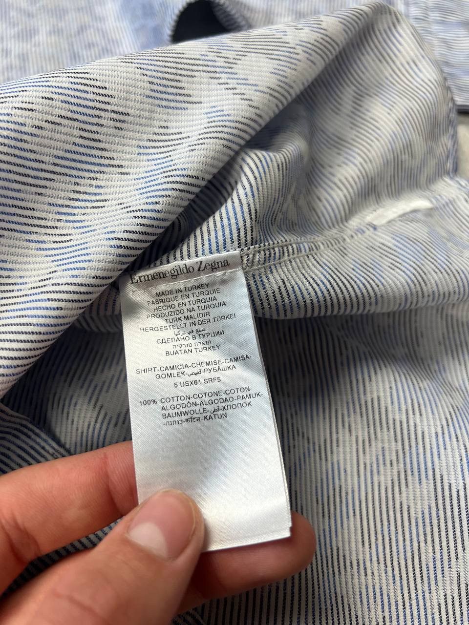 Ermenegildo Zegna Ermenegildo Zegna Shirt Size US S / EU 44-46 / 1 - 11 Thumbnail