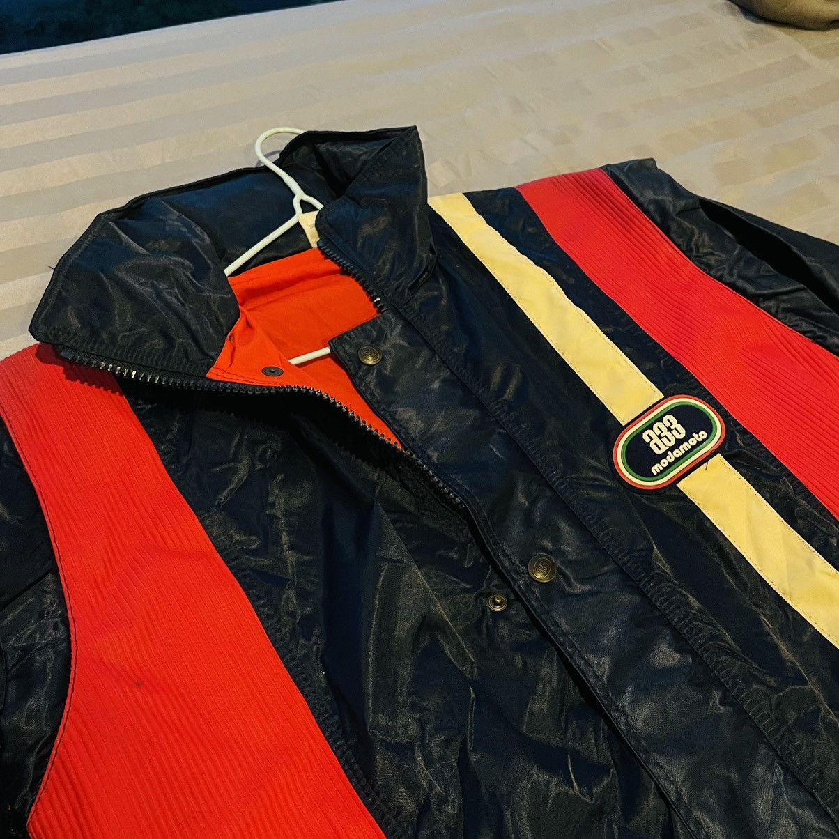 Vintage Vintage A33 Mad Moto Windbreaker Jacket Size US M / EU 48-50 / 2 - 2 Thumbnail