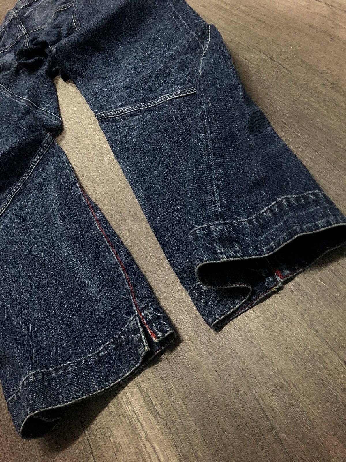 Buckler × Designer × Japanese Brand Buckler Denim Vintage Sexy Bastard Denim Jeans Size US 31 - 15 Thumbnail