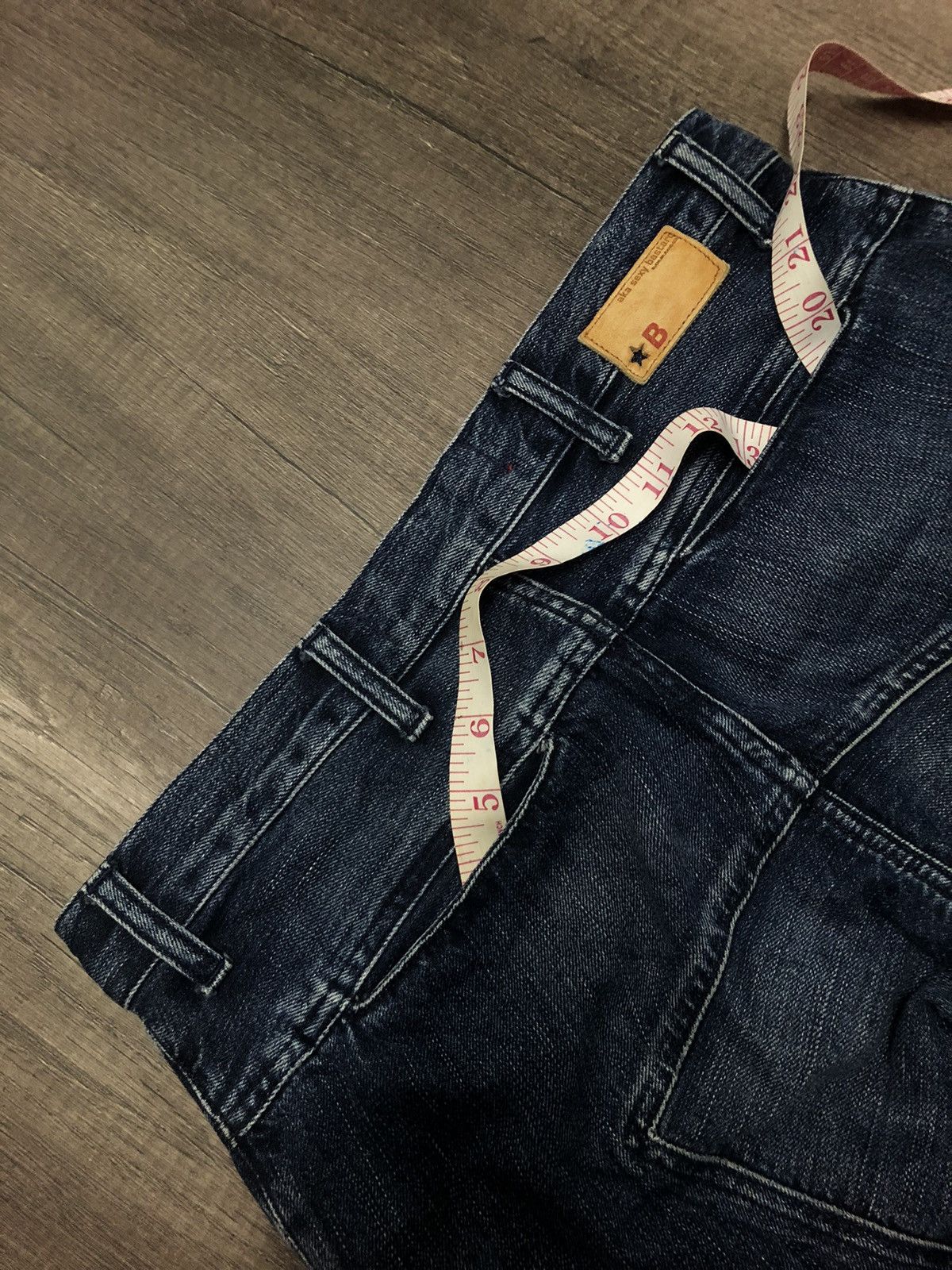 Buckler × Designer × Japanese Brand Buckler Denim Vintage Sexy Bastard Denim Jeans Size US 31 - 9 Thumbnail