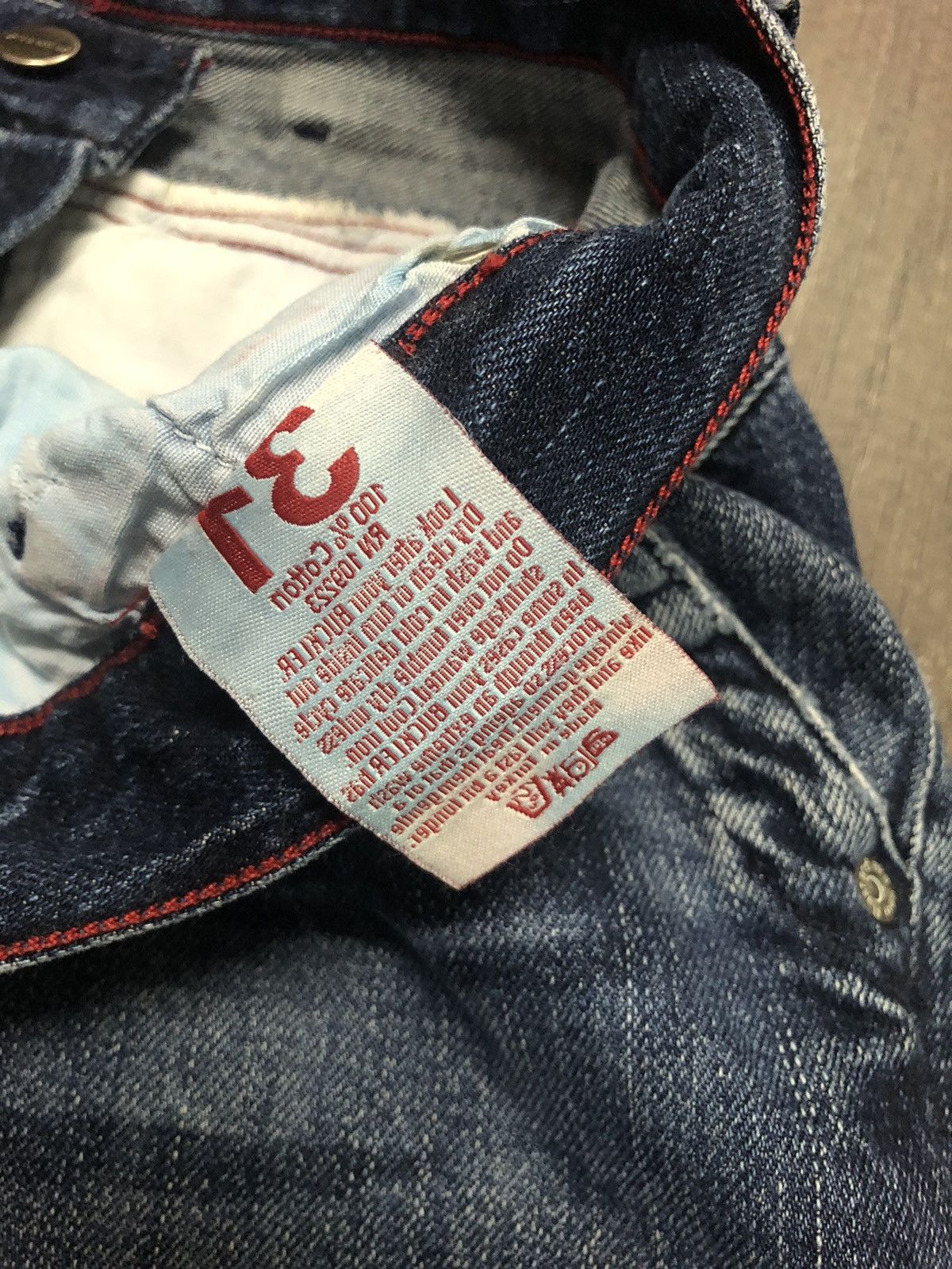 Buckler × Designer × Japanese Brand Buckler Denim Vintage Sexy Bastard Denim Jeans Size US 31 - 21 Thumbnail