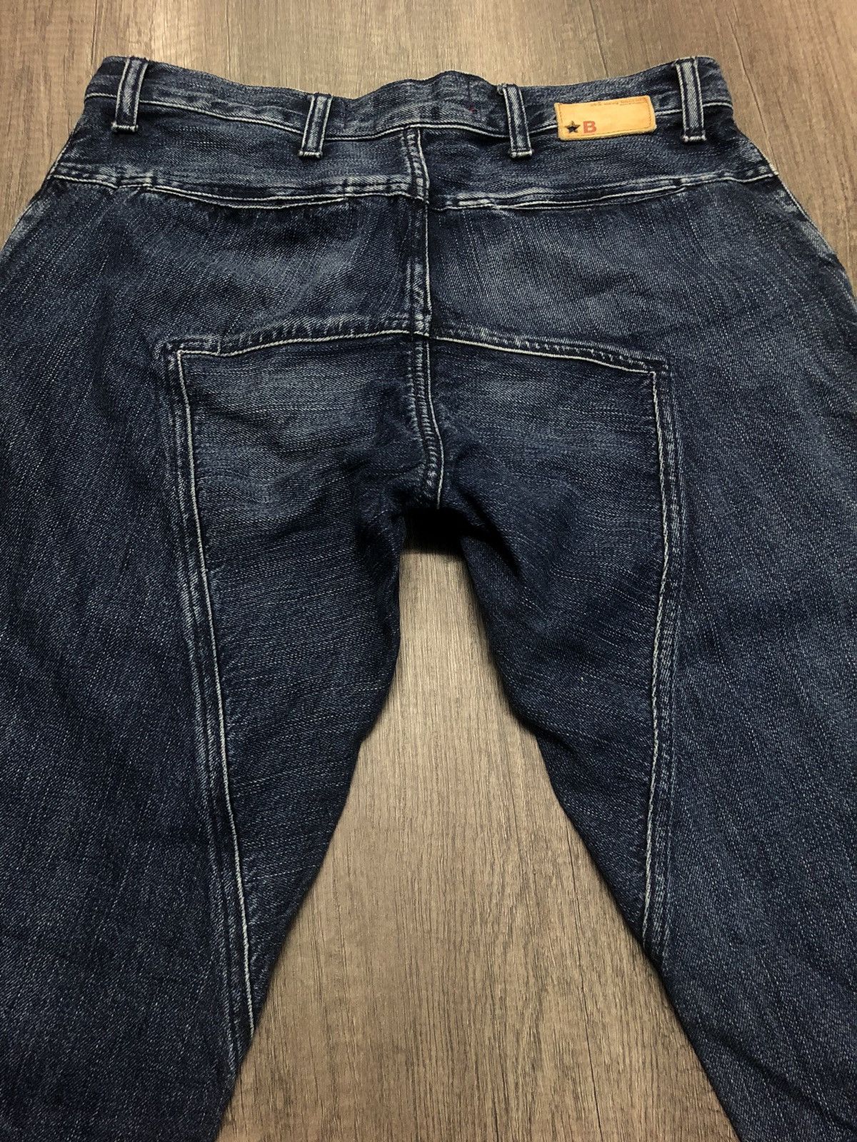 Buckler × Designer × Japanese Brand Buckler Denim Vintage Sexy Bastard Denim Jeans Size US 31 - 11 Thumbnail