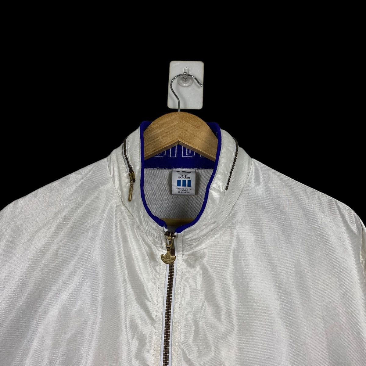 Adidas × Japanese Brand Vintage 90s Adidas Zipper Jacket Size US M / EU 48-50 / 2 - 4 Thumbnail