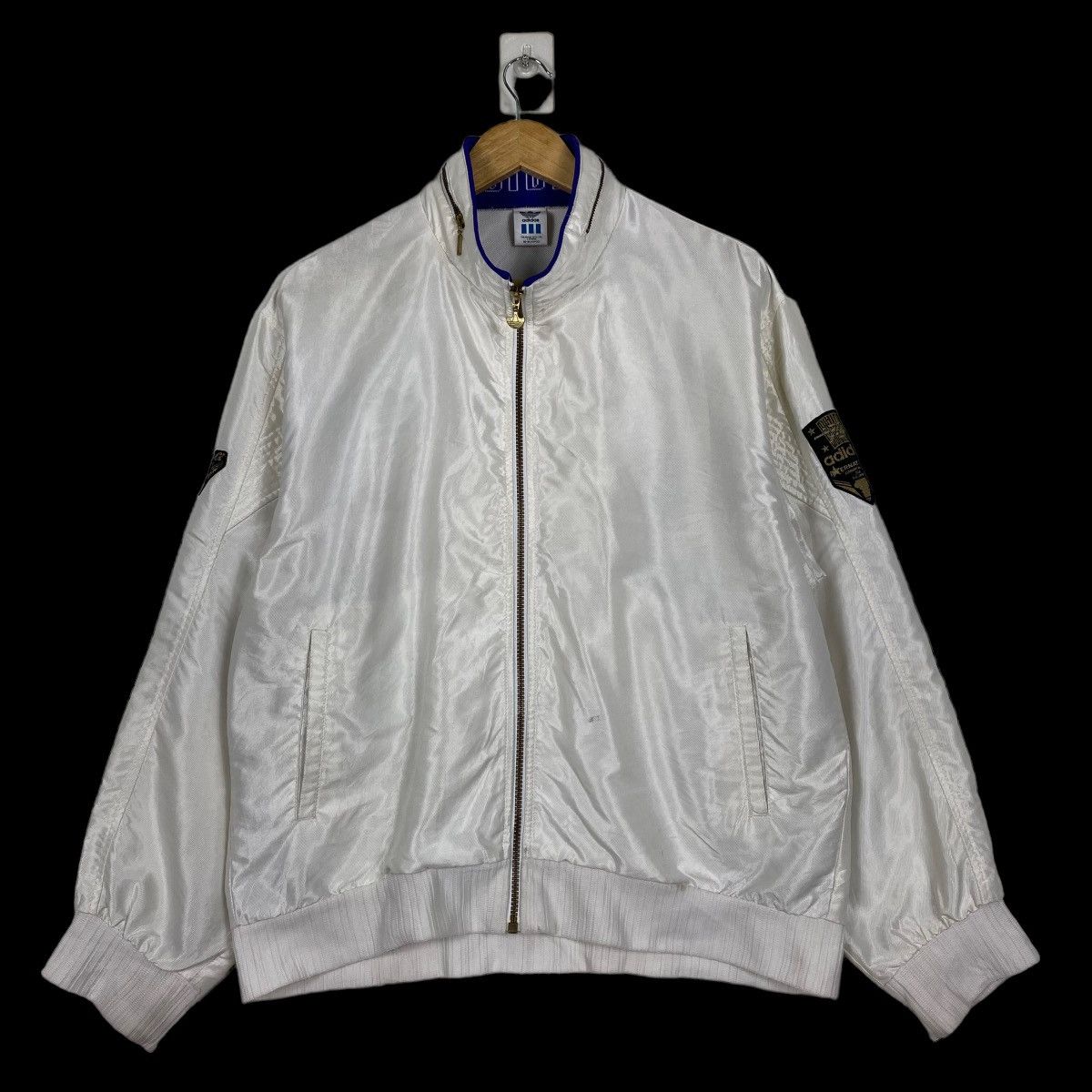 Adidas × Japanese Brand Vintage 90s Adidas Zipper Jacket Size US M / EU 48-50 / 2 - 1 Thumbnail
