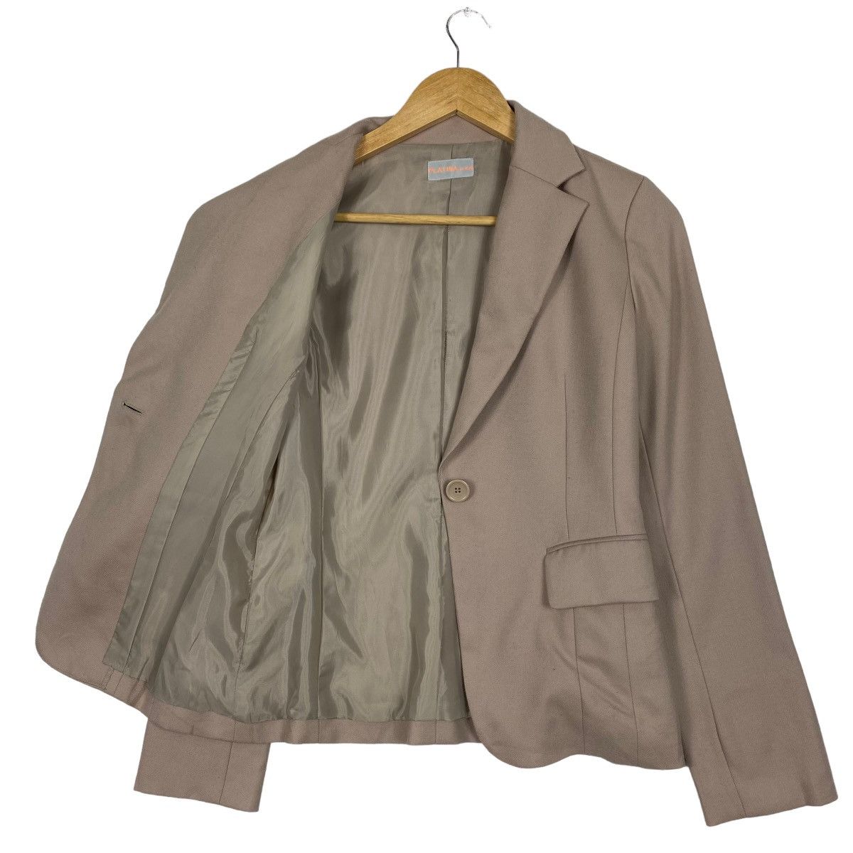 Japanese Brand PLATINA By AR Button Blazer Coat Size XS Size XS / US 0-2 / IT 36-38 - 1 Thumbnail