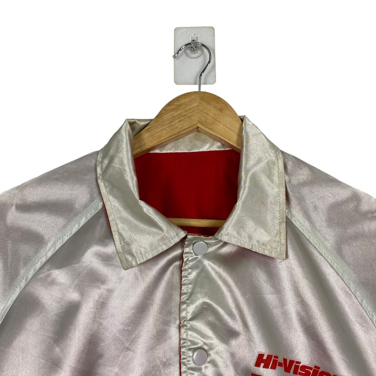 Japanese Brand Vintage Panasonic Hi-Vision Big Logo Button Varsity Jacket Size US XL / EU 56 / 4 - 8 Thumbnail
