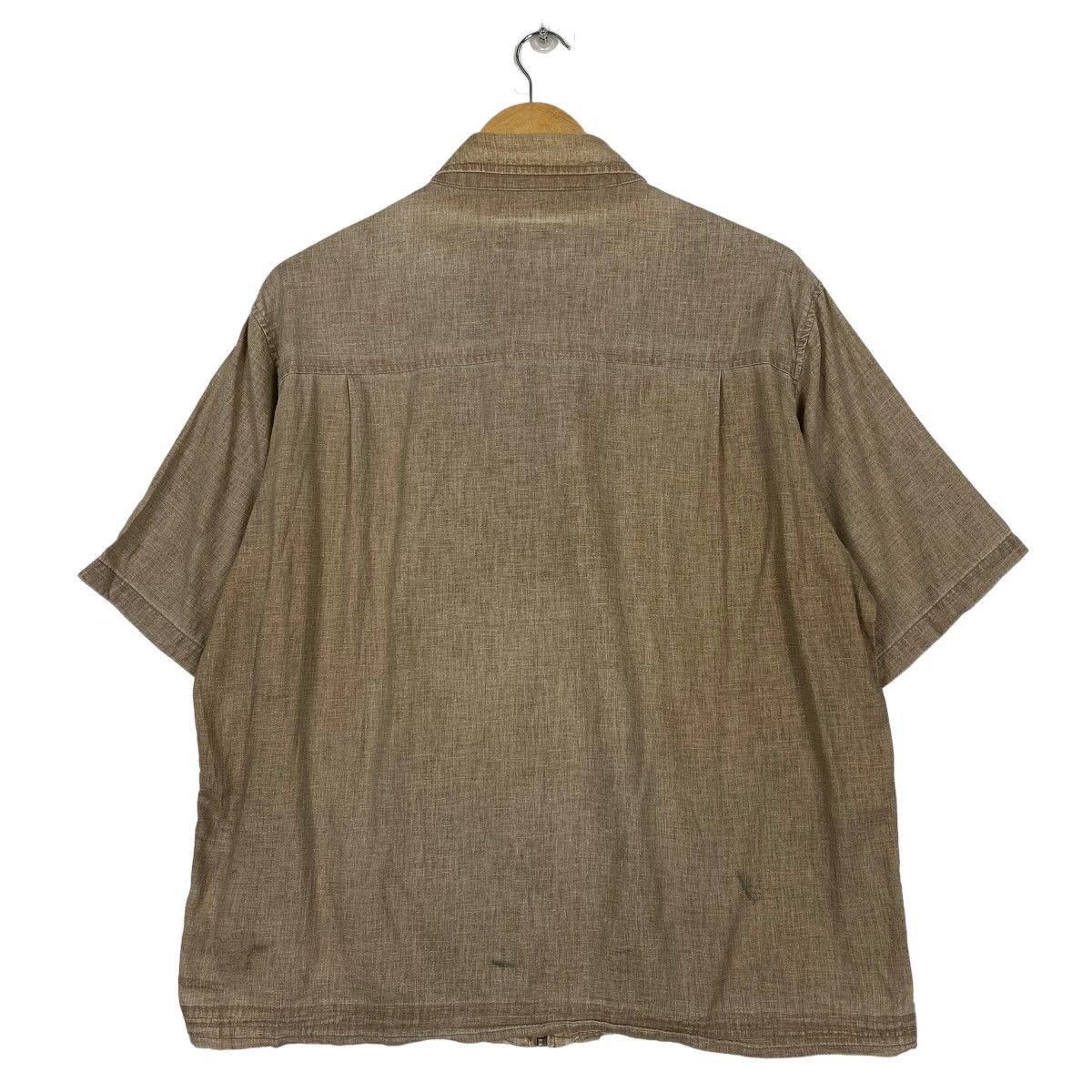 Japanese Brand Vintage 90s Zippo Shortsleeve Zipper Jacket Size US XL / EU 56 / 4 - 8 Thumbnail