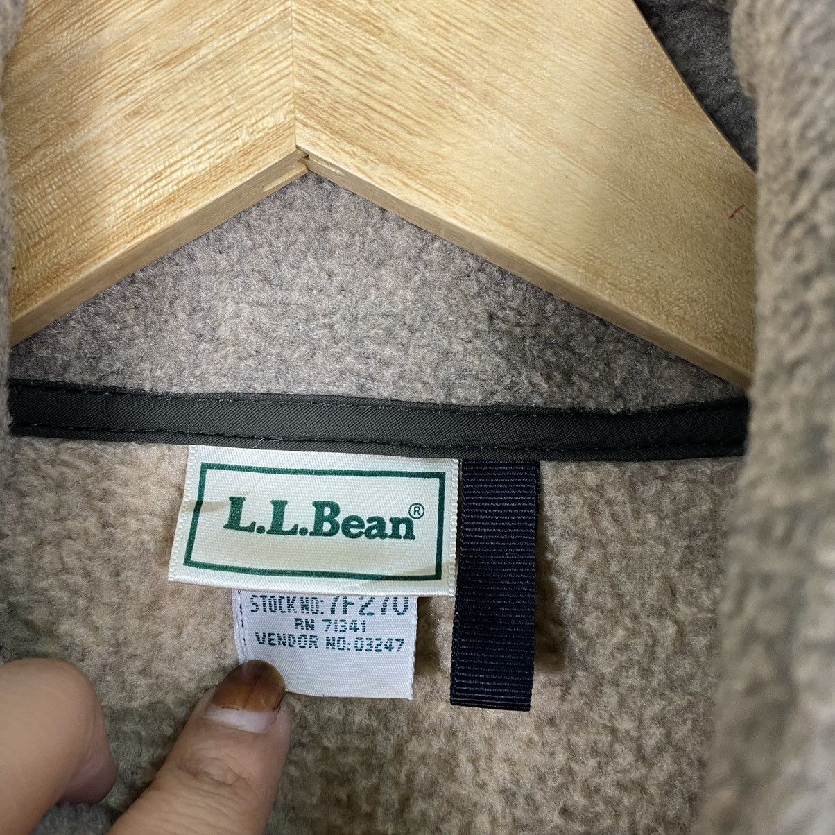 L.L. Bean Vintage 90s LL Bean Zipper Fleece Size US L / EU 52-54 / 3 - 10 Thumbnail