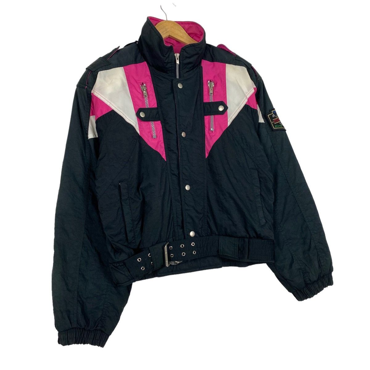 Japanese Brand Vintage 90’s Star Points Multicolour Ski Jacket Size US M / EU 48-50 / 2 - 4 Thumbnail