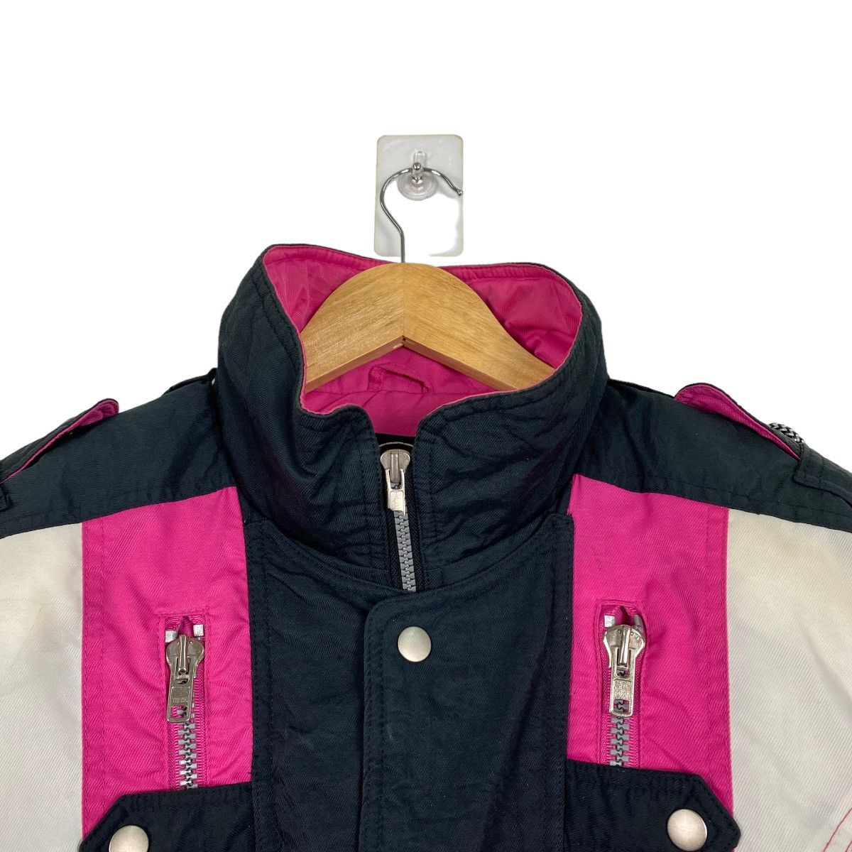 Japanese Brand Vintage 90’s Star Points Multicolour Ski Jacket Size US M / EU 48-50 / 2 - 5 Thumbnail