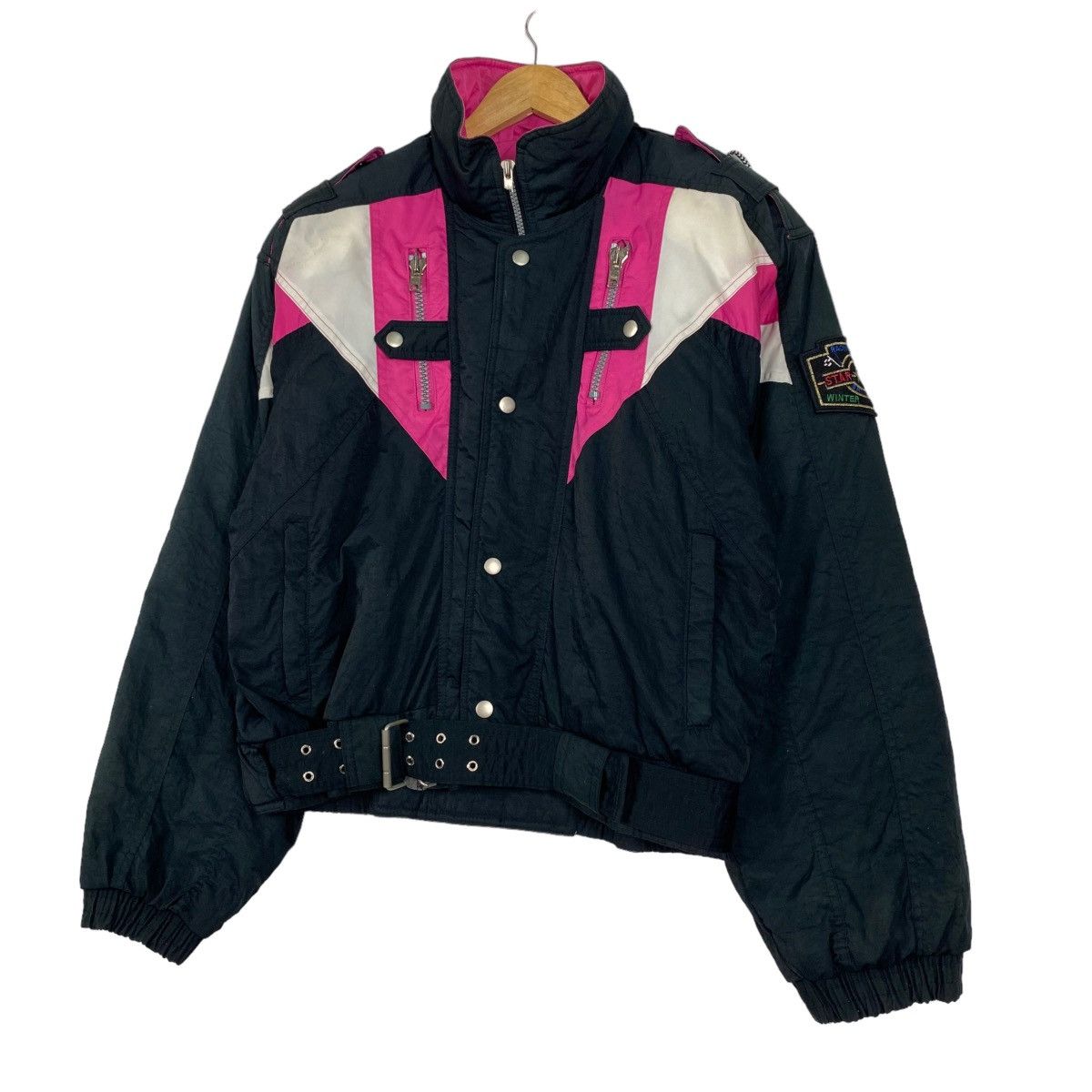 Japanese Brand Vintage 90’s Star Points Multicolour Ski Jacket Size US M / EU 48-50 / 2 - 3 Thumbnail