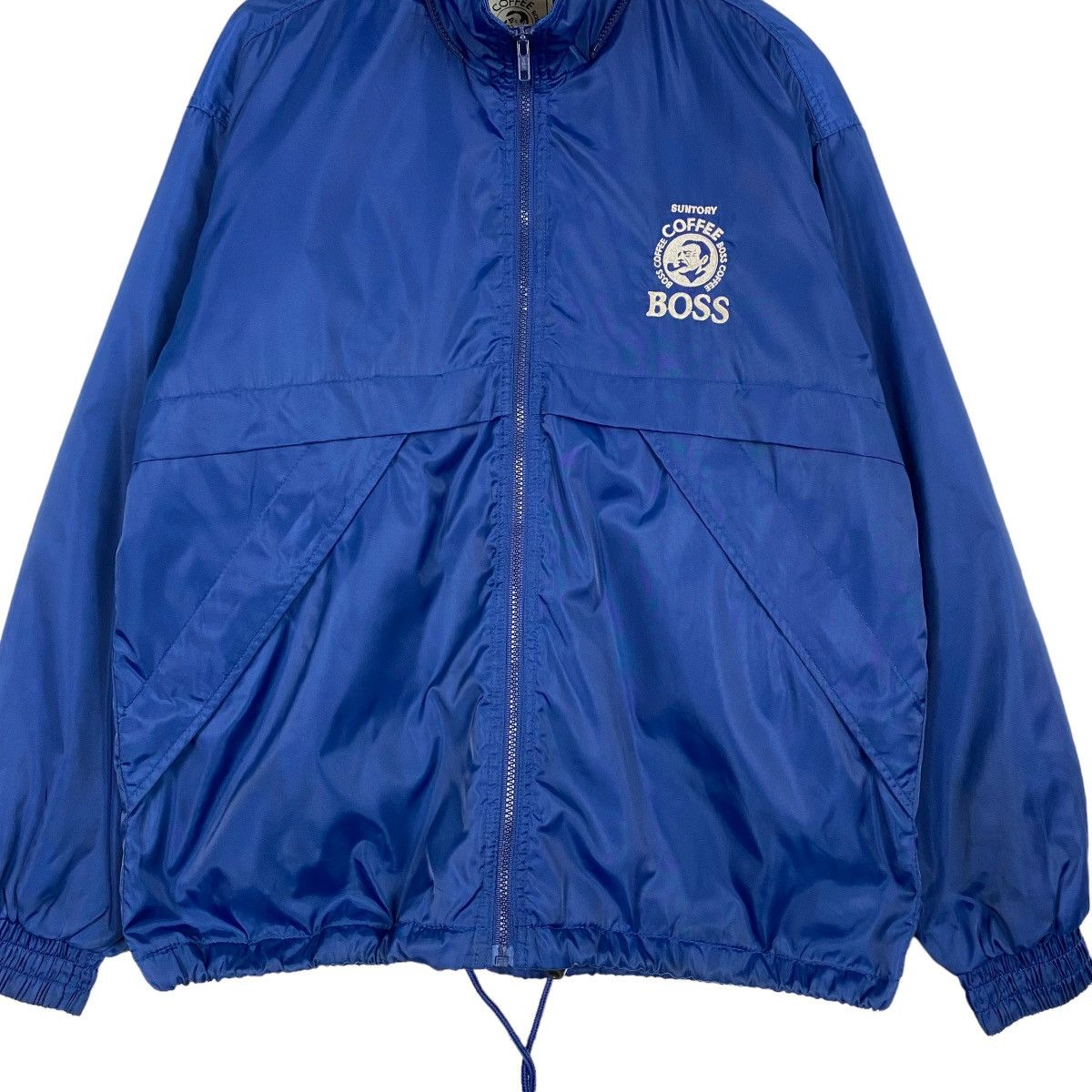 Japanese Brand × Vintage Vintage 90's Suntory Boss Coffee Small Logo Zipper Jacket Size US M / EU 48-50 / 2 - 6 Thumbnail