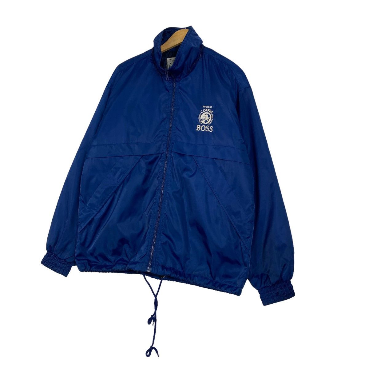 Japanese Brand × Vintage Vintage 90's Suntory Boss Coffee Small Logo Zipper Jacket Size US M / EU 48-50 / 2 - 3 Thumbnail