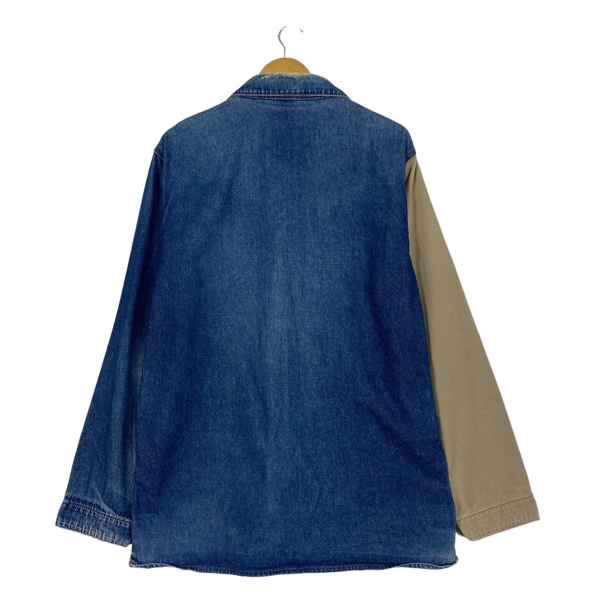 Japanese Brand Vintage 90s Lapco Work Wear Chore Denim Jacket Size US M / EU 48-50 / 2 - 11 Thumbnail