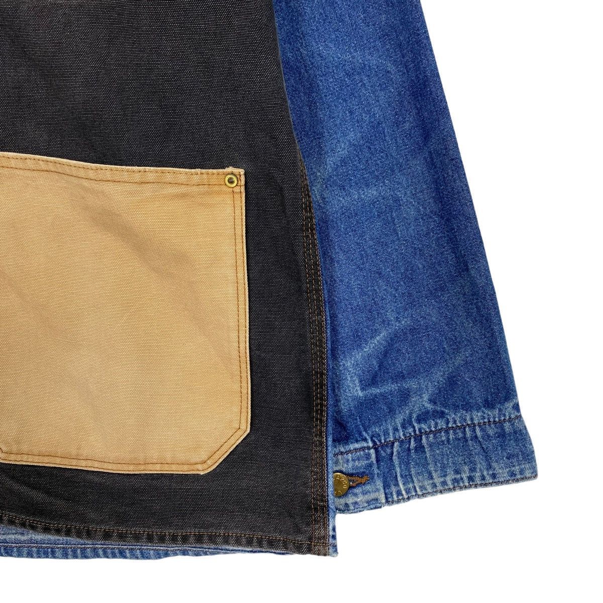 Japanese Brand Vintage 90s Lapco Work Wear Chore Denim Jacket Size US M / EU 48-50 / 2 - 7 Thumbnail