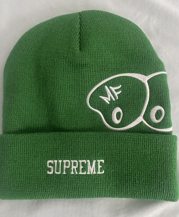 ファッションデザイナー Supreme Mf Doom Beanie Green グリーン 緑