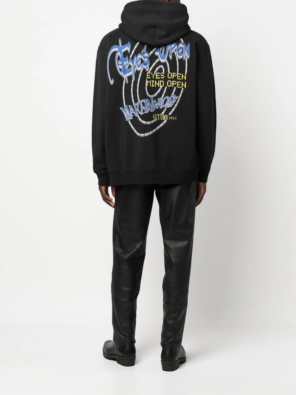 Martine Rose Martine Rose Eyes Open Zip Up Hoodie | Grailed