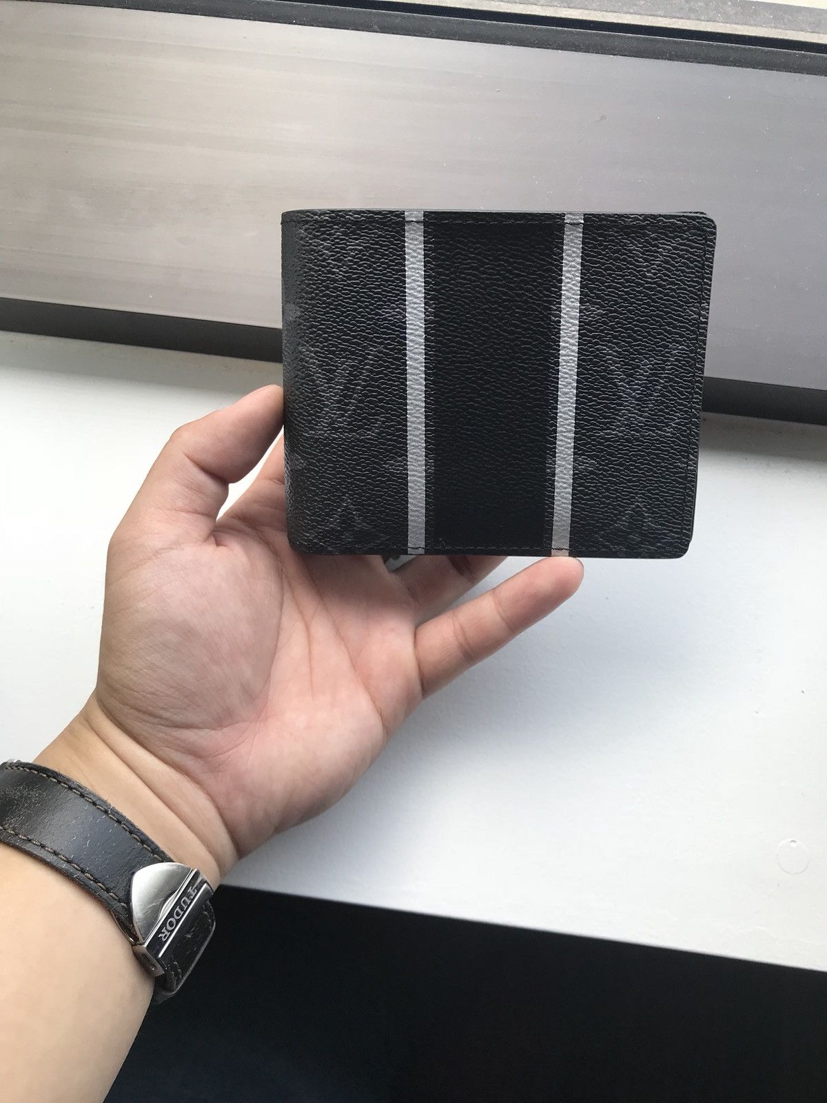 Louis Vuitton x fragment short wallet - 9brandname