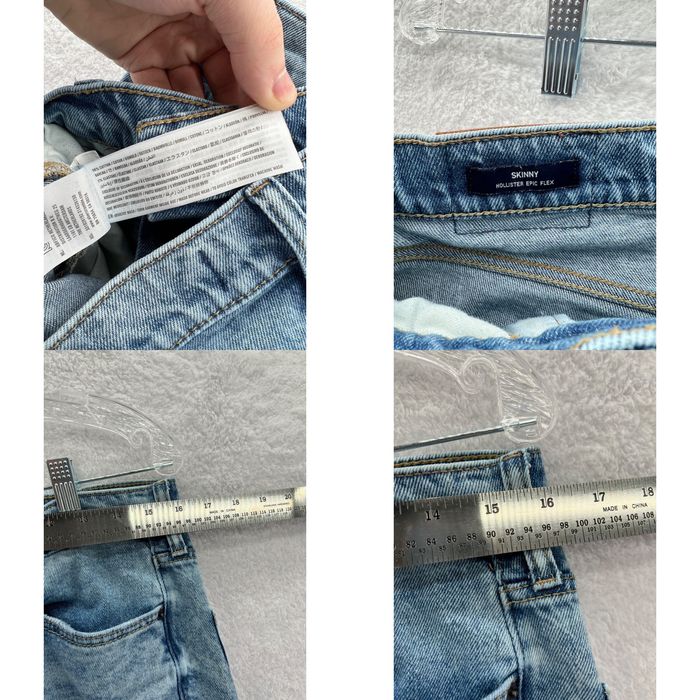 Size 17 hollister on sale jeans