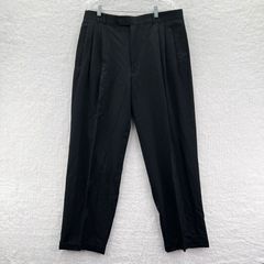 Vintage Louis Raphael Tailored Dress Pants 36x32 Men's Black Hook