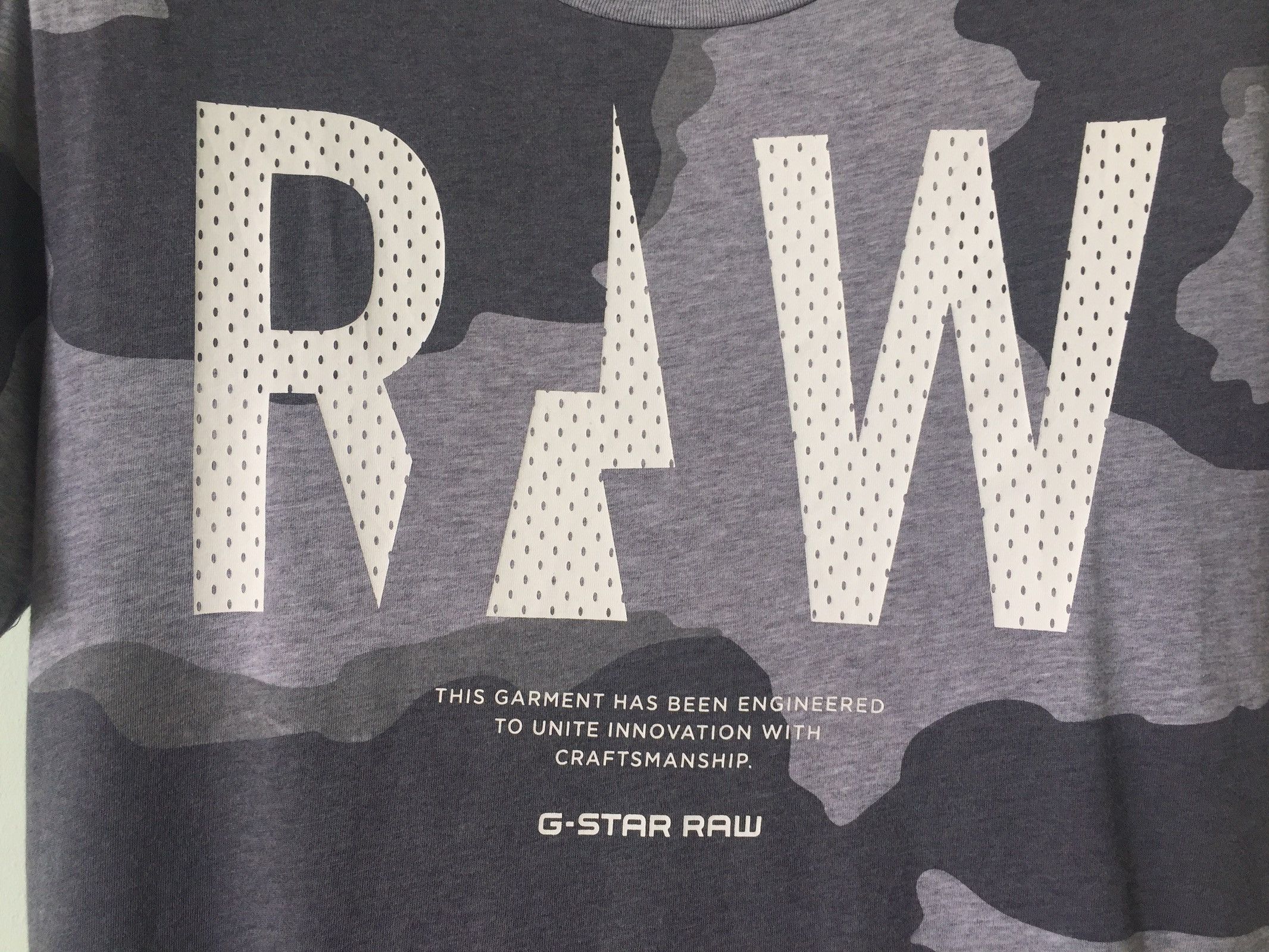 G-Star Camouflage RAW T Shirt Size US M / EU 48-50 / 2 - 2 Thumbnail