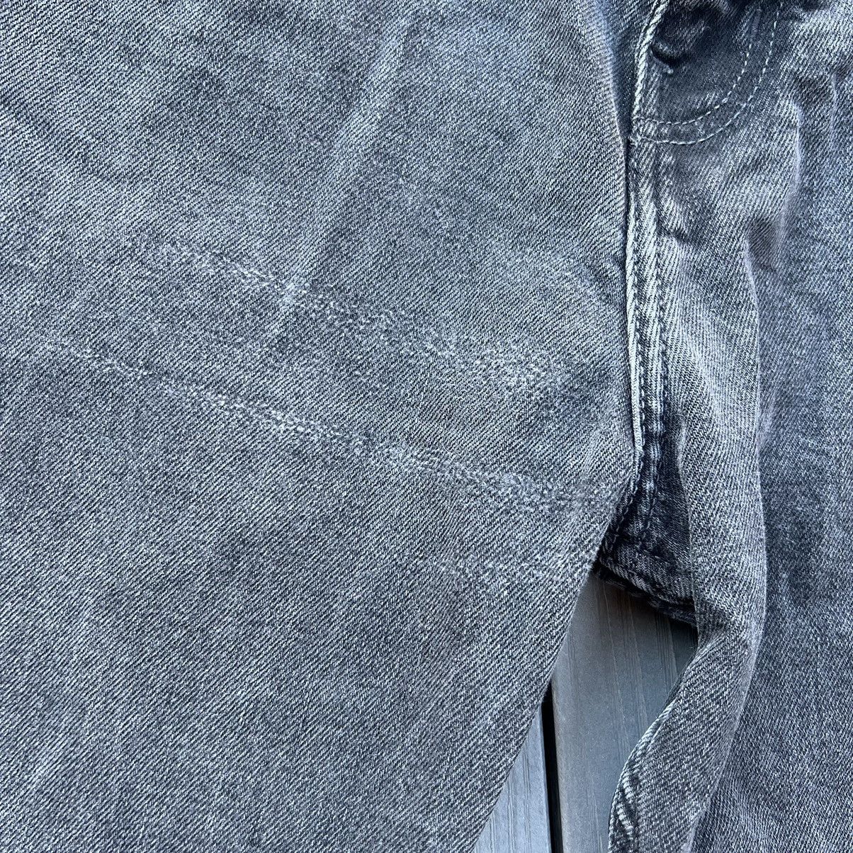 Carhartt × Vintage Carhartt WIP Sonic Pant Grey Washed Jeans 33x32 Size US 33 - 11 Thumbnail
